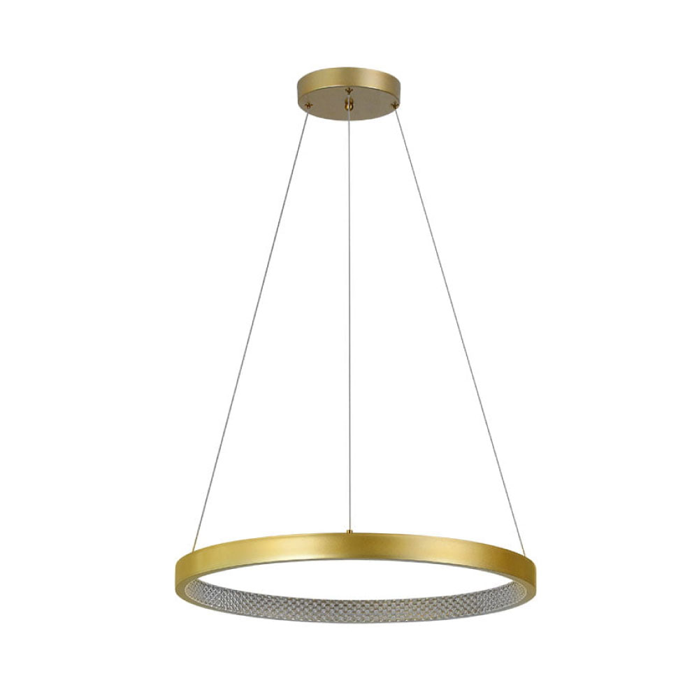 Pendente Led Bean 1 Mdulo 26W 3000K Dourado 2456 Nordecor