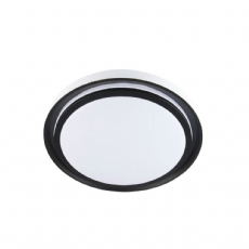 Plafon de Sobrepor LED Zony Multitemperatura Redondo Dimerizvel Preto 36W 2670 Nordecor